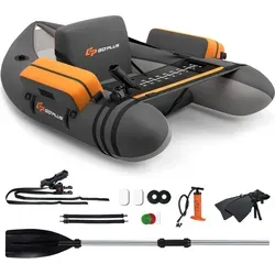 COSTWAY Aufblasbares Schlauchboot bis 150kg