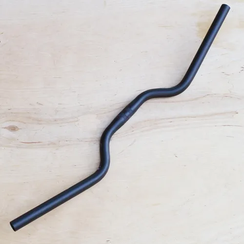 Humpert Ergotec M-Bar M Stahl Ø 25,4 mm Breite 700 mm schwarz matt 18 Grad