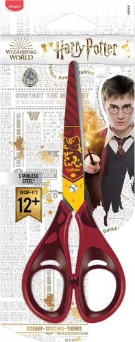 Maped Schere HARRY POTTER TEENS spitz 160 mm rot