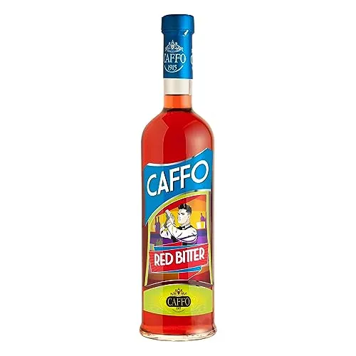 Caffo Red Bitter Apertitif, bittere Spirituose, Alkohol, Flasche, 25%, 1 L, 023/A-6
