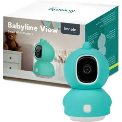 lionelo Video-Babyphone BABYLINE VIEW - Drehbare Kamera mit Smartphone-Steuerung - Innovatives Babyphone mit 330° Schwenkbereich, Nachtmodus und KI-Bewegungserkennung. Über die lionelo Smart App haben Eltern jederzeit die Kontrolle über das Babyzimmer.