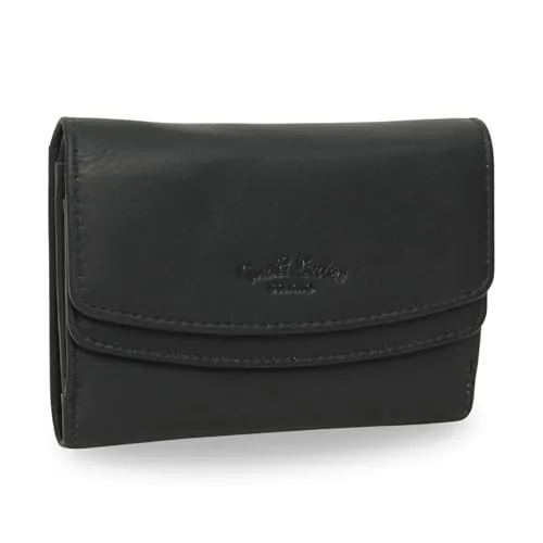 Gusti Leder Geldbörse Asmund - Funktionale Querformat Geldbörse - Geldbörse 