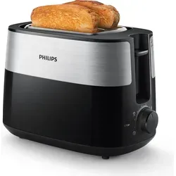 Philips Home HD2516/90 Daily Toaster – Edelstahl Schwarz in schwarz von Philips