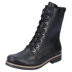 Rieker Damen Stiefeletten 73542 - Wanderschuhe mit Rieker Antistress Sohle, schockabsorbierend und kuscheligem Warmfutter – ideal für kalte Wintertage.