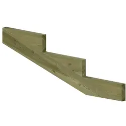 Treppenwange 3 stufig (Stufentiefe 39 cm)