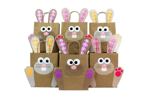 PAPIERDRACHEN Osterhase DIY Osterhasen Tüten mit Henkel von Papierdrachen