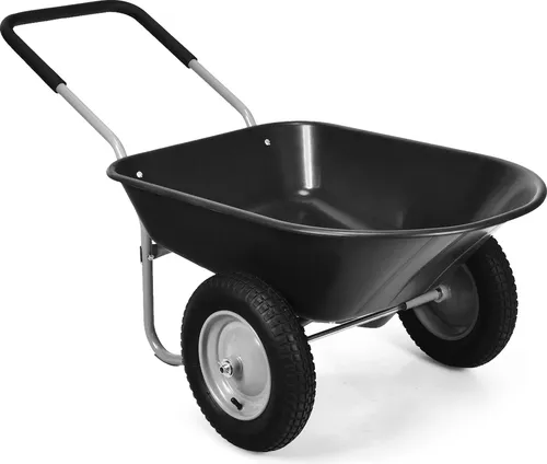 COSTWAY Schubkarre mit 2 Rädern
