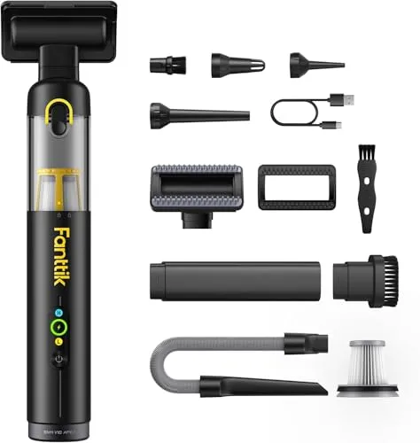 Fanttik Slim V10 Apex: Kabelloser 4-in-1 Handstaubsauger mit 19000 Pa Saugkraft