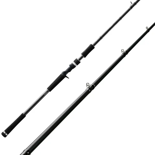 13Fishing Baitcast Hechtrute Fate Black 2,59m - Angelrute für Süßwasserangeln, ideal für Hecht und Zander, mit schneller Aktion und einem Ködergewicht von 40-130g – perfekt für präzises Baitcasting!