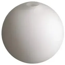 Lichthandel Hoch G4 Lampenschirm - Zubehör für Leuchten, eleganter weißer Opalglas Lampenschirm in Kugelglas-Form für eine sanfte Lichtverteilung und stilvolle Akzente in jedem Raum.