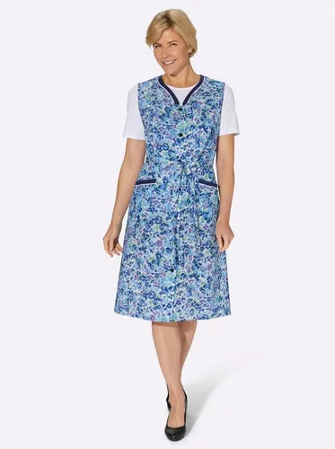 Witt Kittelschürze Schürze Ärmellos in blau von Witt