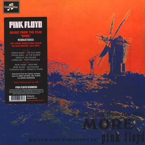 Pink Floyd - OST More Remastered Edition (Vinyl LP - 1969 - EU - Reissue)