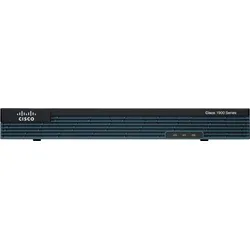 Cisco CISCO1921/K9 Router - Drahtloser Router mit modularer Bauweise, ideal für kleine bis mittlere Netzwerke, unterstützt hohe Datenübertragungsraten bis zu 1000 Mbps.