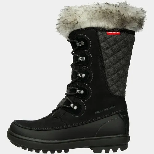 Helly Hansen Damen Garibaldi Vl Schneestiefel - Modischer Winterstiefel aus wasserdichtem Nubukleder, mit Kunstfellfutter für Wärme und Komfort. Ideal für Outdoor-Aktivitäten bei kaltem Wetter.