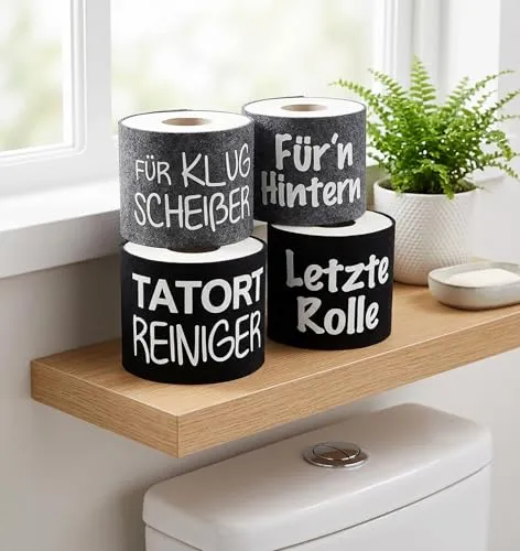 Toilettenpapier Schwarz