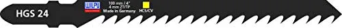 WILPU Stichsägeblatt HGS 34 mit Einnockenschaft- / T-Schaft-Aufnahme, 5 Stück