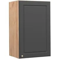 Vicco Hängeschrank Fame-Line, Anthrazit-Gold - Hängeschrank in Anthrazit-Gold, langlebig mit SoftClose-Scharniere und anpassbarem Stauraum für Ihre Küche.