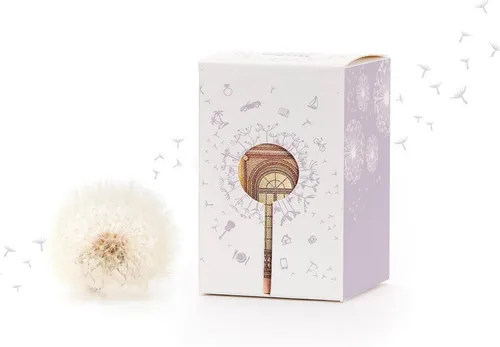 Die Stadtgärtner Spardose Kreative Verpackung zum Geld verschenken, Wunscherfüller Pusteblume