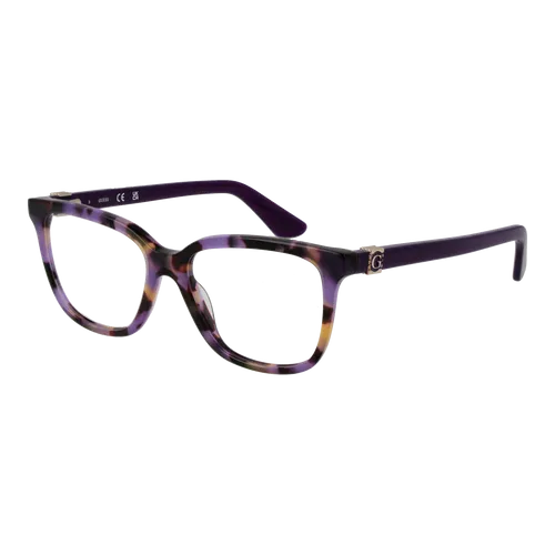 Guess Brillenfassung GU2937-N 083 49 Damen - Damen Brillenfassung in Lila, mit komfortablem Federscharnier und original Etui, ideal für modische Akzente und optimalen Tragekomfort.
