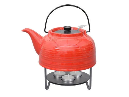 Kaffee- & Teekannen Rot von tea4chill