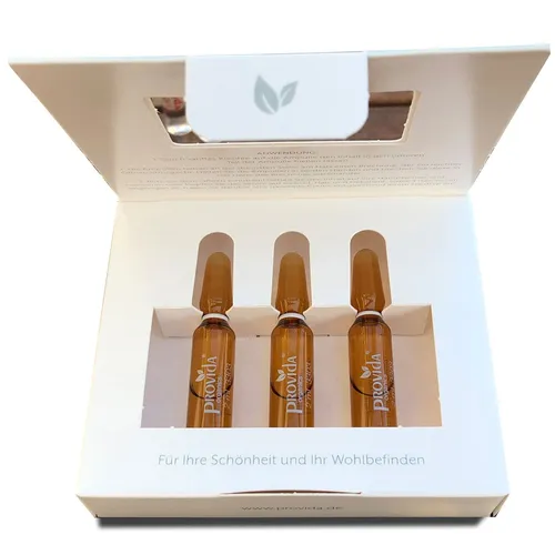 Provida Organics Hyaluron Anti-Aging Ampullen, 6 ml - Feuchtigkeitscreme mit hochwirksamem Hyaluron für intensive Anti-Aging Pflege, ideal für strahlende Haut und ein jugendliches Aussehen.