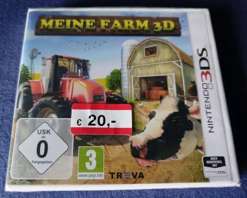🚜🚜🚜. Nintendo 3DS MEINE FARM 3D Bauernhof Simulator NEU OVP