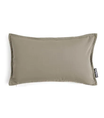 mokebo® Outdoor Kissen 'Das Ruhepolster' 50x30cm - Kissen für Balkon, Terrasse oder Garten, wasserabweisend und schadstoffgeprüft für entspanntes Relaxen im Freien.