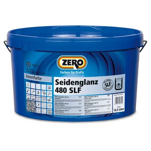 Zero Seidenglanz 480 SLF Wandfarbe von Zero