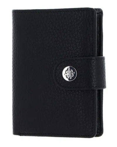 Picard Pure 1 Geldbörse Leder 13 cm schwarz - Elegante Leder-Geldbörse in kompakter Größe, ideal für unterwegs. Perfekt für stilbewusste Frauen, die Qualität schätzen.