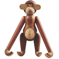 Kay Bojesen Holz-Affe medium aus Limbaholz & Teakholz - Figuren & Skulpturen: Der charmante Holz-Affe von Kay Bojesen begeistert seit 1951 mit seinem einzigartigen Design und sorgt für generationsübergreifenden Spielspaß.