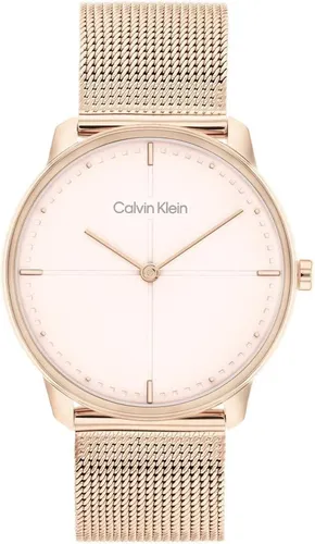 Calvin Klein 25200158 Analog Quarz Damenuhr Armbanduhr 35 mm Rosegold
