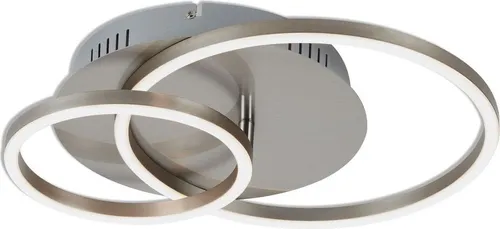 BRILONER LED Deckenleuchte dimmbar mit Memoryfunktion - Moderne Lampe, 30 Watt, 2.400 Lumen, drehbares LED-Modul und dimmbar für individuelle Lichtgestaltung. Ideal für Wohnzimmer, Schlafzimmer und Esszimmer.