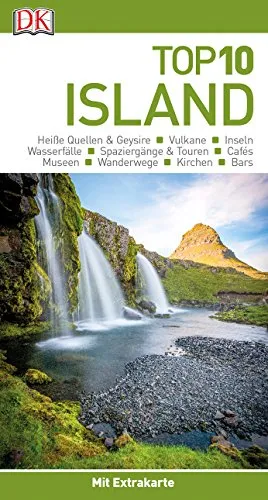 Top 10 Reiseführer Island: mit Extra-Karte und kulinarischem Sprachführer zum Herausnehmen