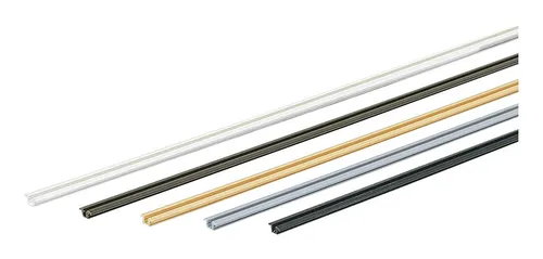 MB-Lauf- und Führungsprofil, unten, 4000mm, 15kg, SlideLine 55, 66900, schwarz - schwarz