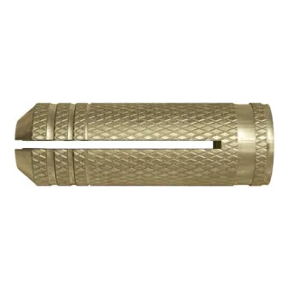 Fischer Messingdübel MS 100x, Spreizdübel für Beton - Eisenwaren, ideal für Beton- und Vollbaustoffe mit metrischem Innengewinde, bietet hohe Stabilität und Sicherheit.
