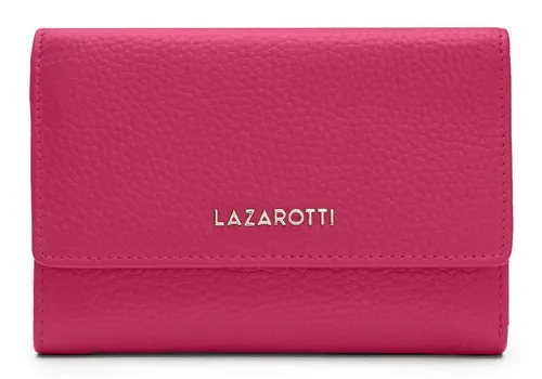 Lazarotti Geldbörse Bologna Leather in pink von Lazarotti