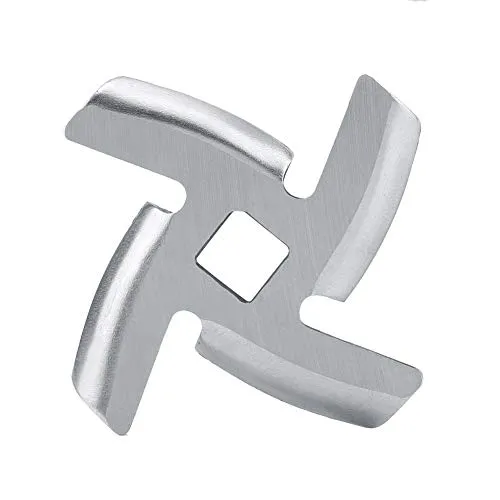 AYNEFY Fleischwolf-Messer, Fleischwolf-Plattenklinge, Fleischwolf-Klinge, Fleischwolf-Zubehör, Fleischwolf-Messer-Ersatzklinge (46 mm lang, kleine Klinge)