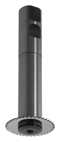 Sägeblattaufnahme DIN 1835B ø40 x 10mm - Zubehör für Elektrowerkzeug: Hochpräzise Sägeblattaufnahme für exakte Schnittergebnisse mit einer Rundlauftoleranz von 0,01 mm und robustem Aufnahmedorn aus 16MnCr5.