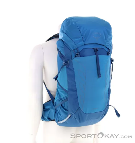 Osprey Talon 33 Rucksack in Scoria Blue/Night Shift - Leichter Wanderrucksack, ideal für Tagesausflüge mit einem Gewicht von nur 1,26 kg und optimaler Passform für maximalen Komfort.