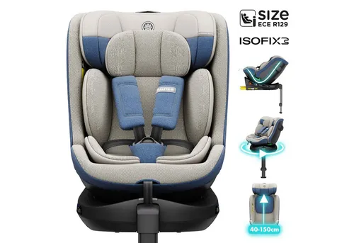 Daliya® Autokindersitz BRAVO i-Size - 360° drehbar und mitwachsend - Autokindersitze – Der Daliya® BRAVO i-Size bietet höchste Sicherheit nach UN R129, ist atmungsaktiv und wächst mit deinem Kind von Geburt bis 12 Jahre. Mit 360° Drehfunktion für einfaches Ein- und Aussteigen.