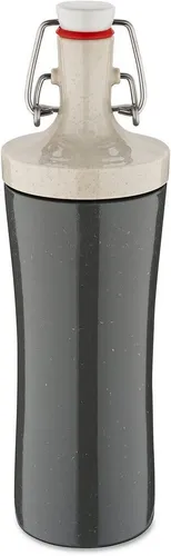 KOZIOL Trinkflasche PLOPP TO GO 425 ml, leicht und praktisch für unterwegs - Die PLOPP TO GO Trinkflasche aus leichtem, recycelbarem Kunststoff ist ideal für den Alltag. Sie kann komplett zerlegt und in der Spülmaschine gereinigt werden. Perfekt für umweltbewusste Durstlöscher! Maße: Ø 7,4 x 25,3 cm.