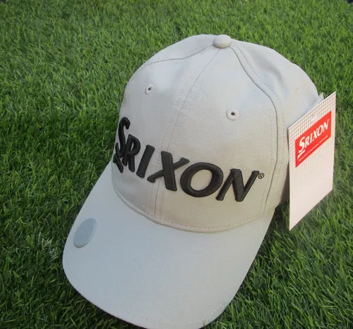 Srixon Ball Marker Cap Golf Cap Grau / Schwarz Neu