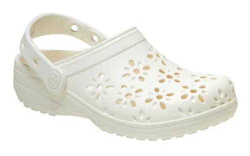 Crocs Classic Floral Cut Out Clog - Clogs mit Blütenstruktur, perfekt für den Sommer. Bequem und leicht dank Croslite™-Material, ideal für Freizeitaktivitäten.