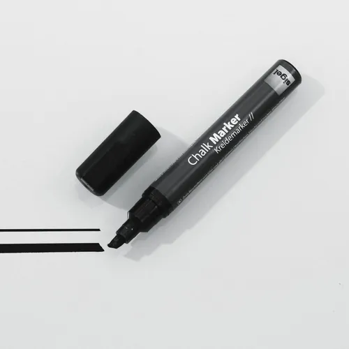 SIGEL Kreidemarker 1.0 - 5.0 mm Schwarz GL180