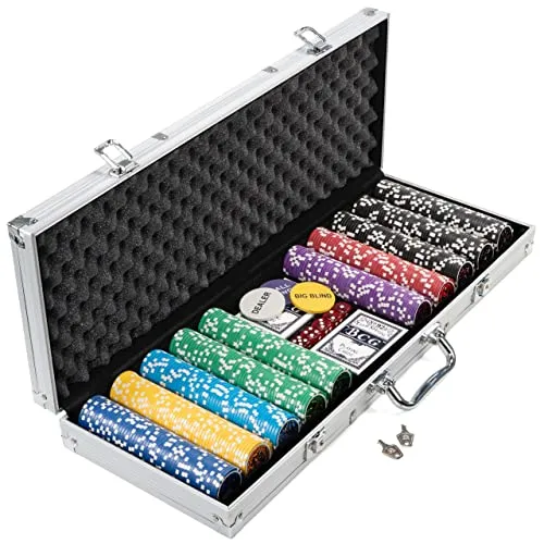 Nexos Pokerkoffer Pokerset 500 Chips