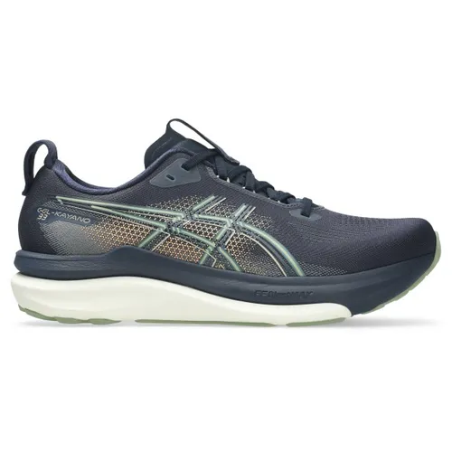 Asics Gel-Kayano 33 Runningschuhe 41,5 | EU 41,5 blau/grün - Hochwertige Runningschuhe mit innovativer Mittelsohlenkonstruktion für optimalen Komfort und Unterstützung beim Laufen. Ideal für Roadrunning. Jetzt im Bergfreunde.de Online-Shop entdecken!