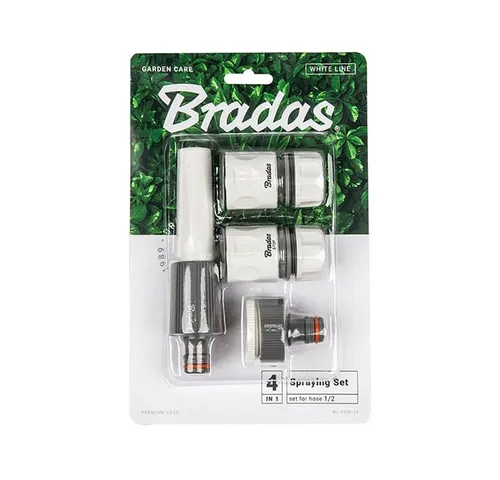 Bradas Multifunktionsbrause Gartenbrause Set 4-teilig 3/4
