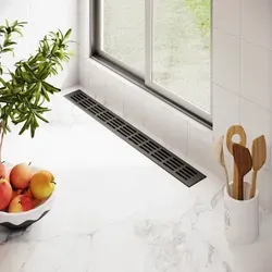 Ms Beschläge - Heizungsabdeckung 60mm Aluminium Lüftungsgitter Anthrazit Ral7016 Stegblech 200mm