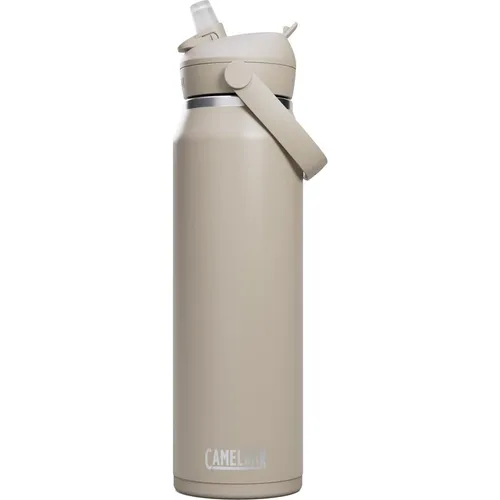 CAMELBAK Thrive Flip Straw Wasserflasche 950 ML - Isolierte Edelstahl-Trinkflasche mit Strohhalm, doppelwandig vakuumisoliert für kühle Getränke – perfekt für Sport, Büro oder Outdoor.