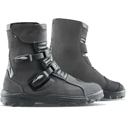 Gaerne G-Dune Aquatech Motorradstiefel, grau, Größe 45 - Wasserdichte und atmungsaktive Stiefel aus Leder, ideal für Motorradfahrer. Hoher Tragekomfort und zuverlässiger Schutz bei jedem Wetter.